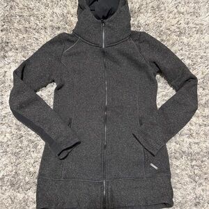 Athleta Charcoal Ski Jacket